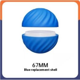 Pet Dog Rubber Ball Toys For Dogs Resistance To Bite Dog Chew Toys Puppy Pets Dogs Training Products (Option: Blue replacement shell 67mm)