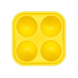 Dog Silicone Slow Tableware Molar Food Leakage Toy Pet Pets Supplies (Option: Tray Yellow)