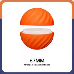 Pet Dog Rubber Ball Toys For Dogs Resistance To Bite Dog Chew Toys Puppy Pets Dogs Training Products (Option: Orange replacement shell 67mm)