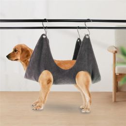 Pruning Small And Medium-sized Dogs And Cats Thickened Pet Beauty Hammock (Option: Gray-L)
